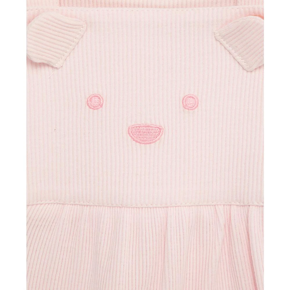 商品Little Me|Baby Girls Charms Cotton Top and Overall, 2 Piece Set,价格¥170,第4张图片详细描述