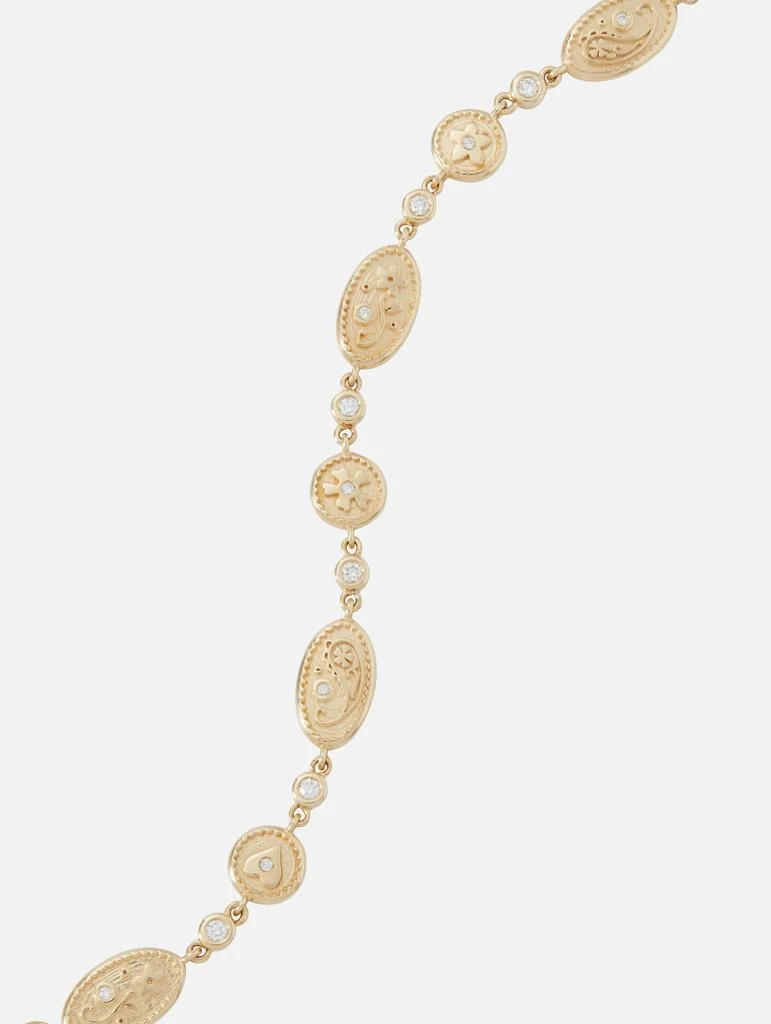 商品Marlo Laz|Southwestern Diamond Chain Bracelet,价格¥35248,第4张图片详细描述