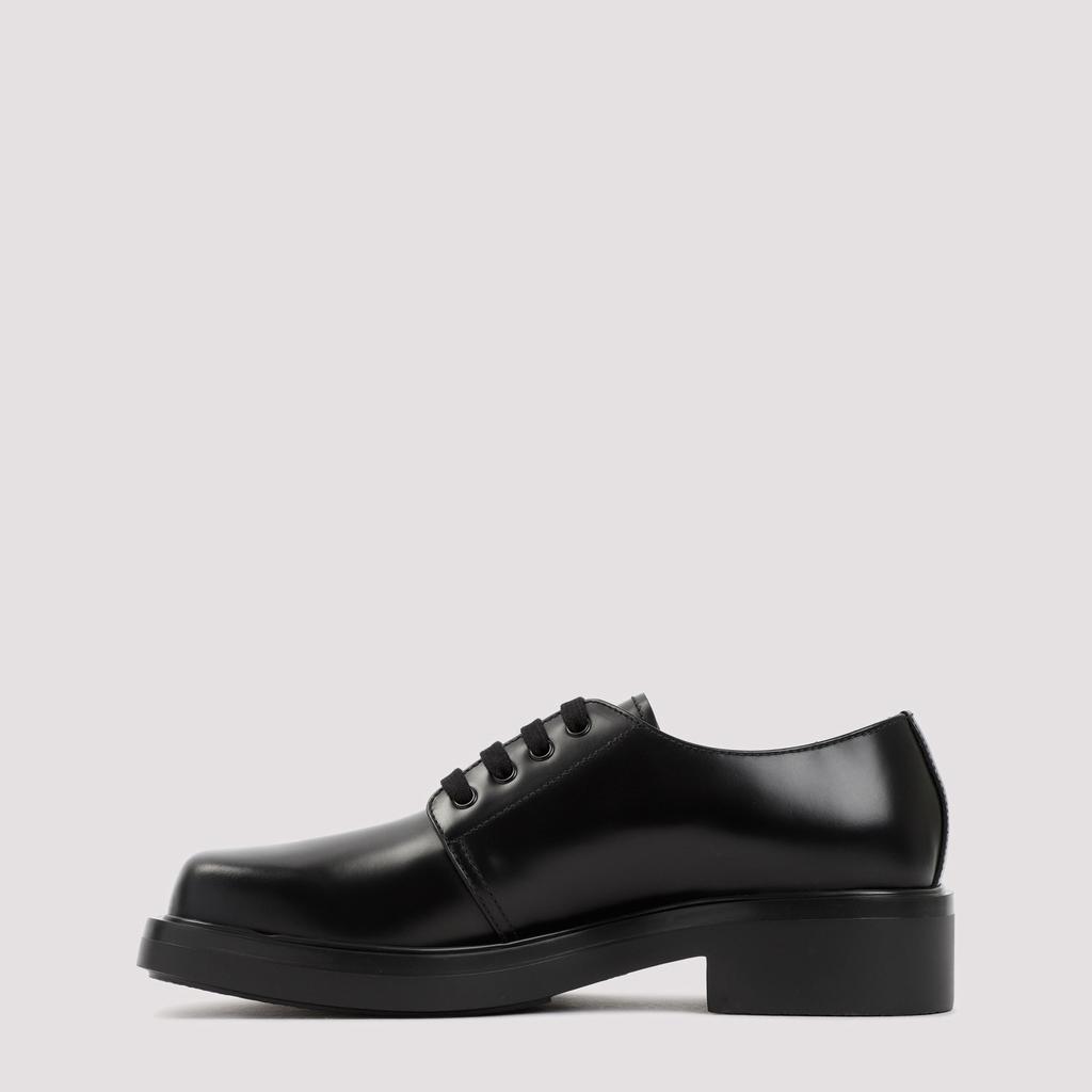 PRADA  LEATHER DERBY SHOES商品第2张图片规格展示