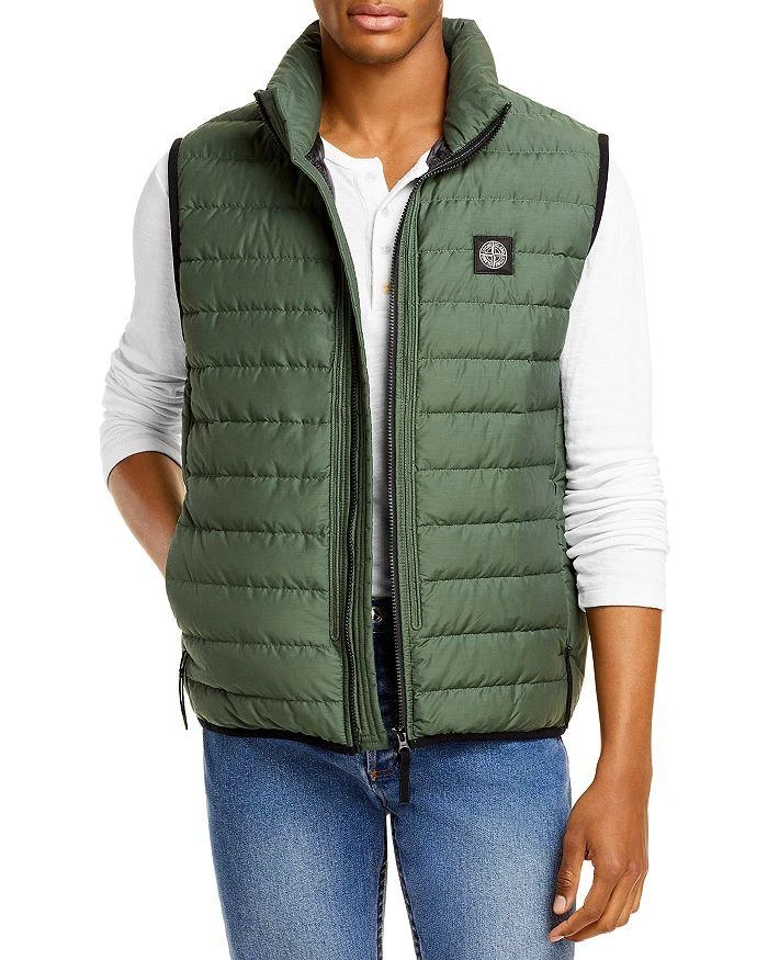 商品Stone Island|Quilted Full Zip Down Vest,价格¥2626,第1张图片