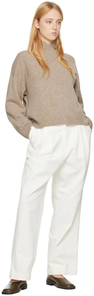 商品Loulou Studio|Beige Dane Sweater,价格¥1083,第4张图片详细描述