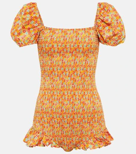 商品CAROLINE CONSTAS|Ginny floral playsuit,价格¥997,第1张图片