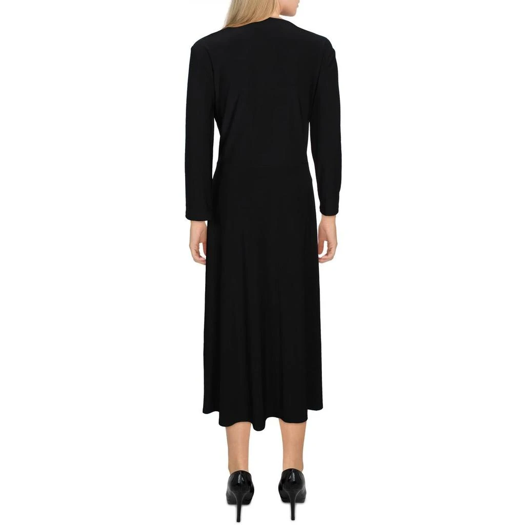 商品Ralph Lauren|Lauren Ralph Lauren Womens Carlyna Surplice V-Neck Midi Dress,价格¥245,第2张图片详细描述