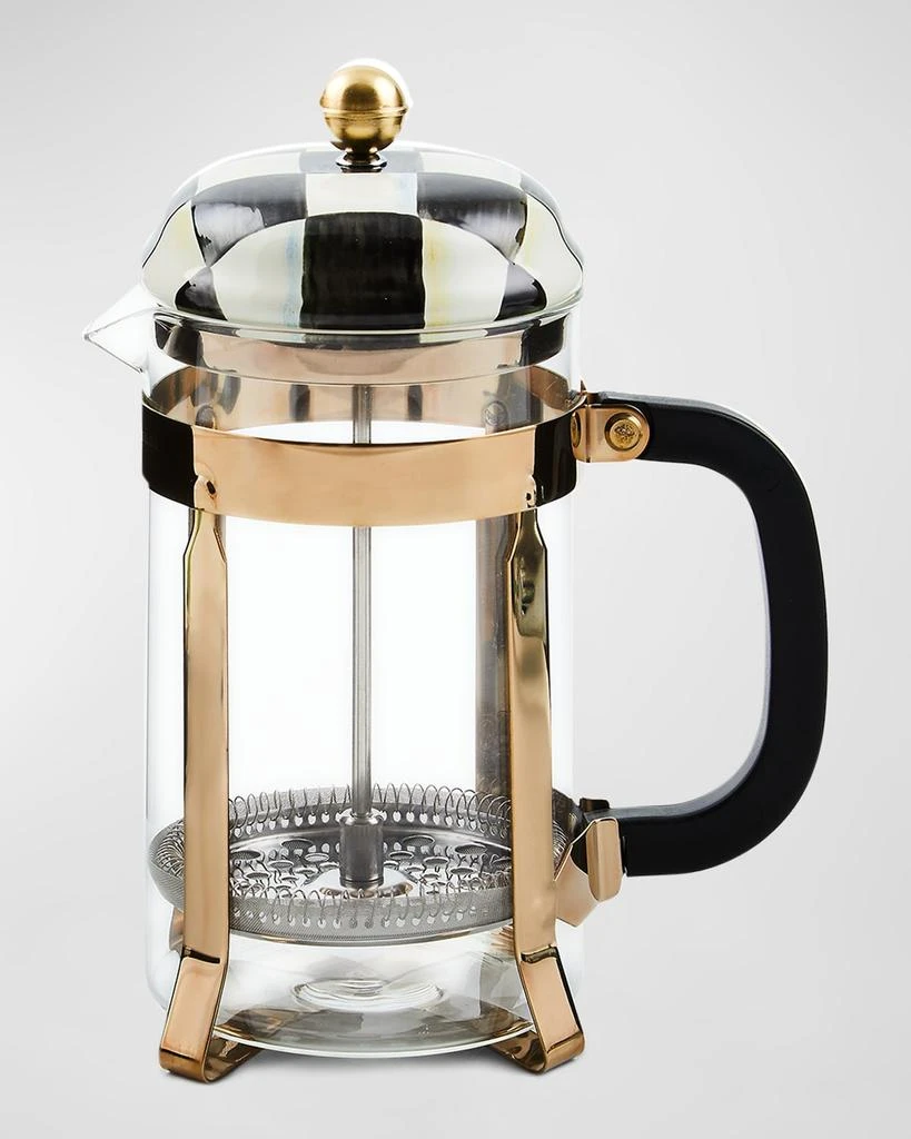 商品MacKenzie-Childs|Courtly Check French Press,价格¥766,第1张图片