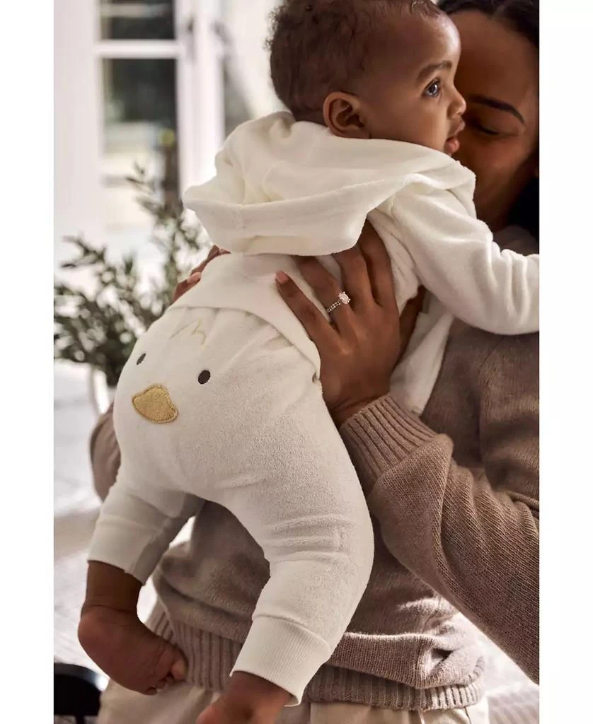 商品Carter's|Baby Little Hooded Cardigan, Duck Bodysuit & Pants, 3 Piece Set,价格¥83,第5张图片详细描述
