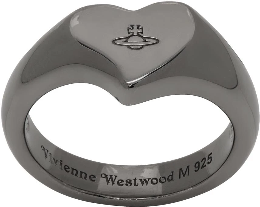 商品Vivienne Westwood|Gunmetal Marybelle Ring,价格¥1011,第1张图片