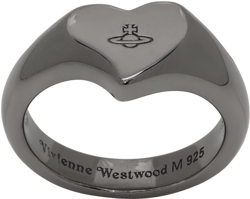 商品Vivienne Westwood|Gunmetal Marybelle Ring,价格¥1234,第1张图片