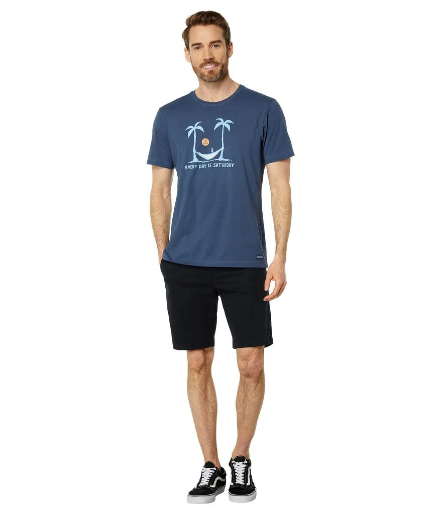 商品Life is Good|Saturday Hammock Palms Short Sleeve Crusher-Lite™ Tee,价格¥190,第4张图片详细描述