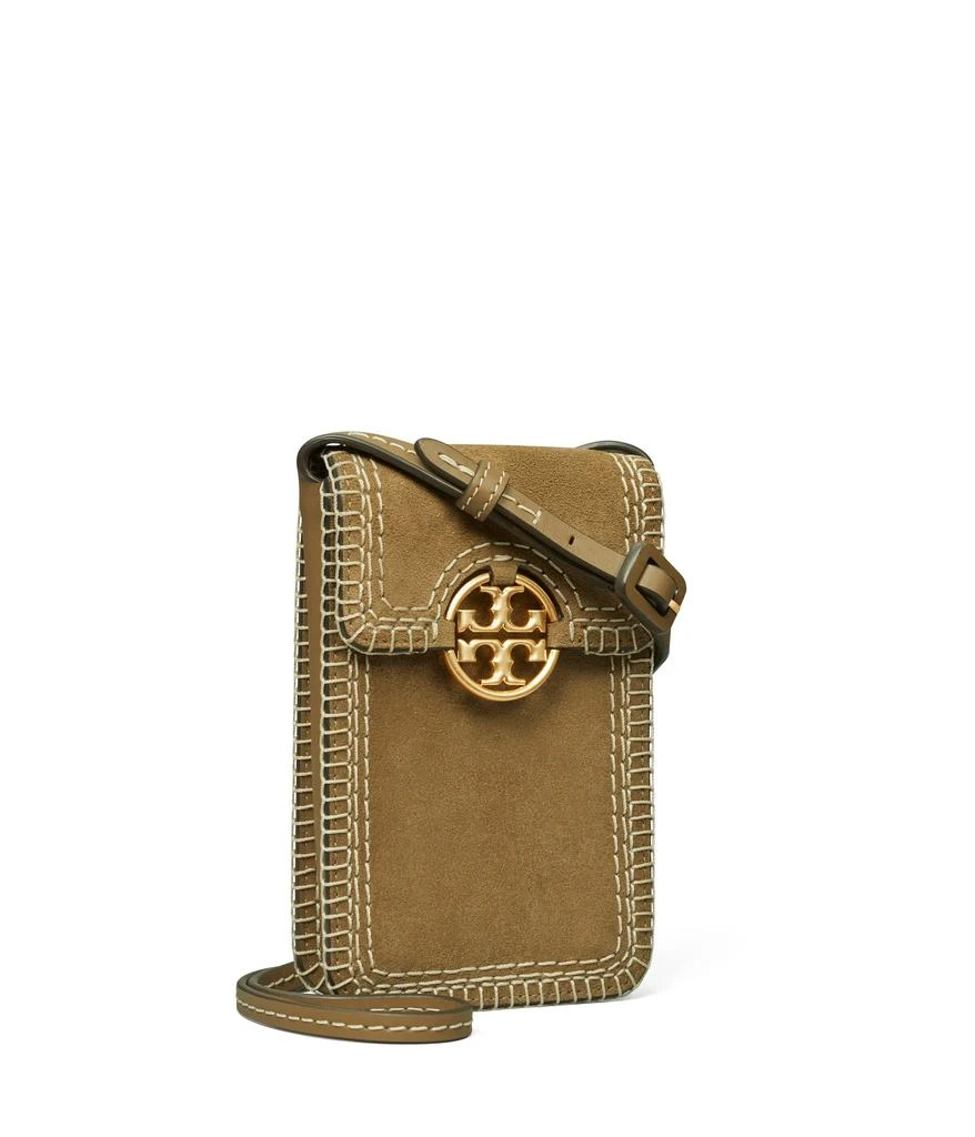 商品Tory Burch|Miller Suede Stitched Phone Crossbody,价格¥2978,第2张图片详细描述