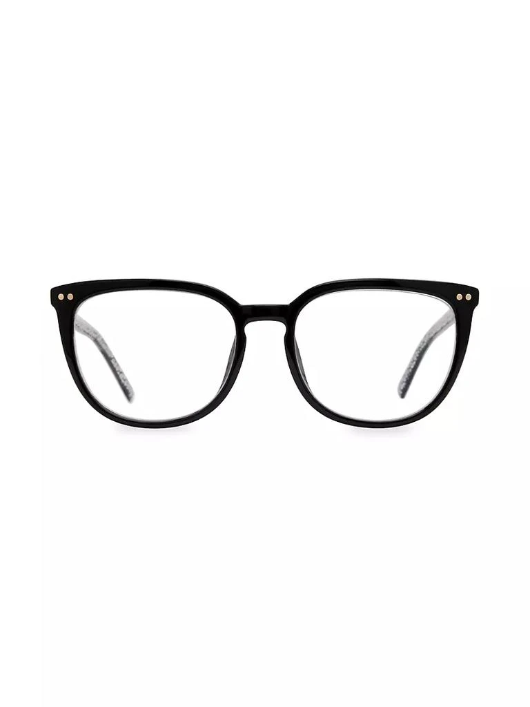 商品Kate Spade|Albi Blue Block 52MM Square Eyeglasses,价格¥502,第1张图片