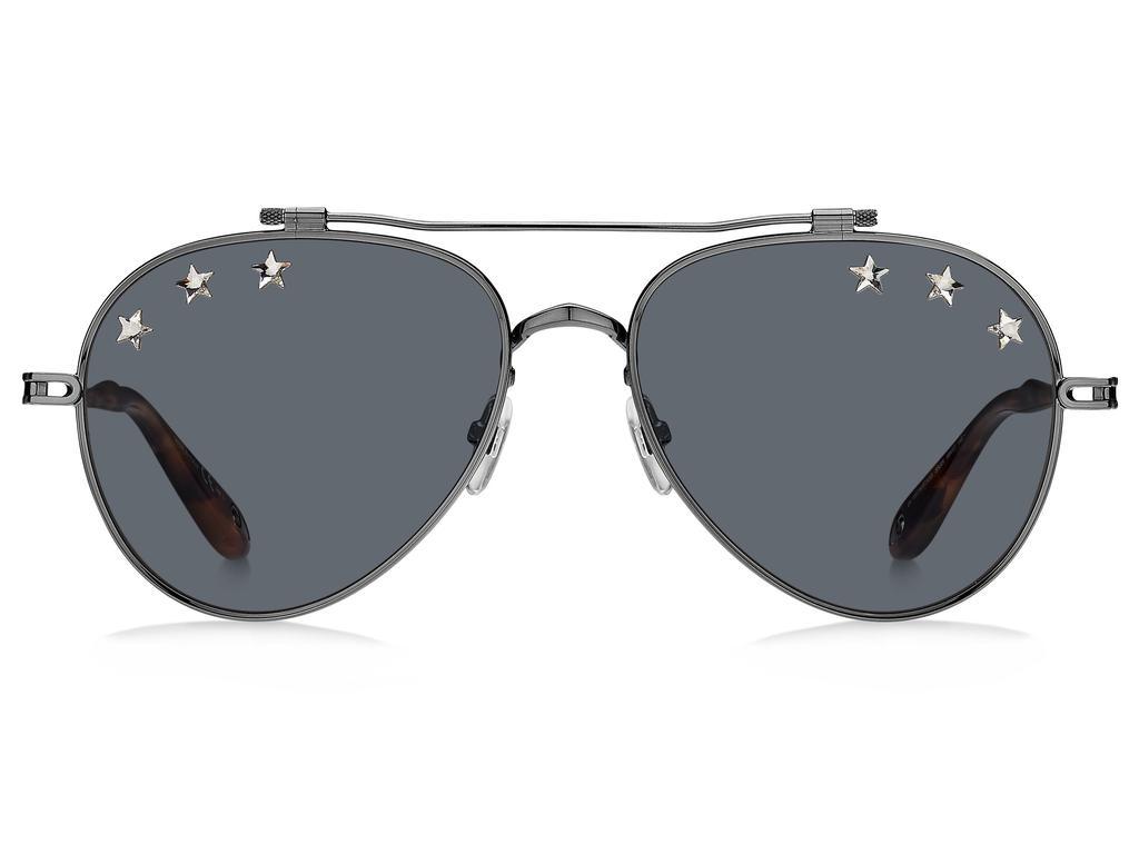 商品Givenchy|Givenchy GV 7057/N/STARS Aviator Sunglasses,价格¥1201,第3张图片详细描述