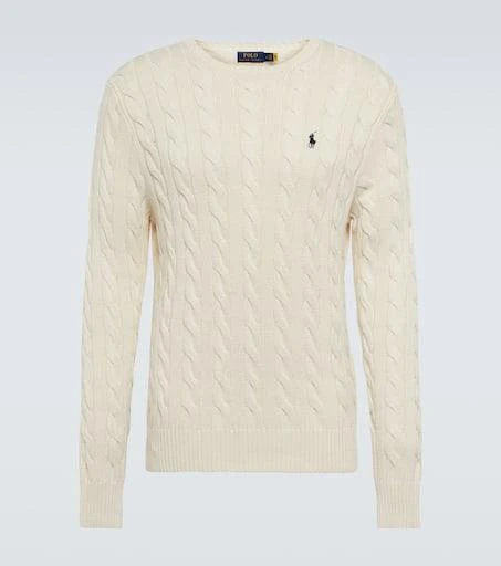 商品Ralph Lauren|棉质绞花针织毛衣,价格¥1766,第1张图片