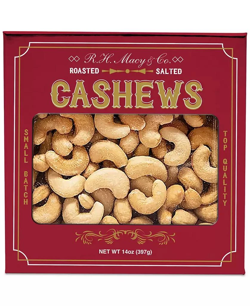 商品R.H. Macy & Co.|Holiday Jumbo Cashews Gift Box, 14 oz,价格¥210,第1张图片