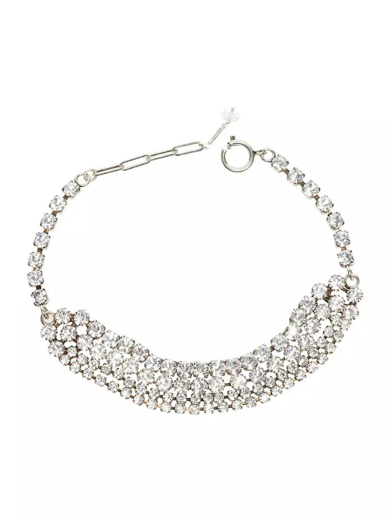 商品Isabel Marant|Silvertone Crystal Choker,价格¥2566,第1张图片