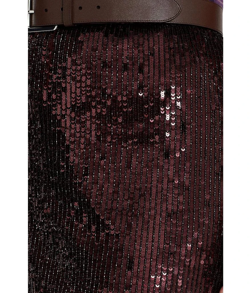 商品Ralph Lauren|Plus Size Sequined Tulle Pencil Skirt,价格¥662,第3张图片详细描述