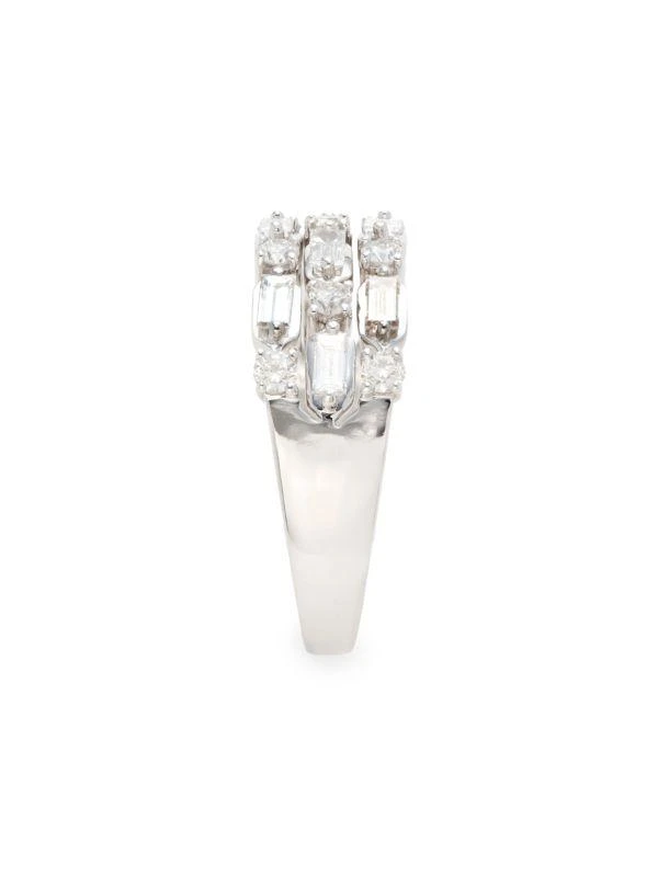 商品Effy|14K White Gold & 0.74 TCW Diamond Ring,价格¥13544,第4张图片详细描述