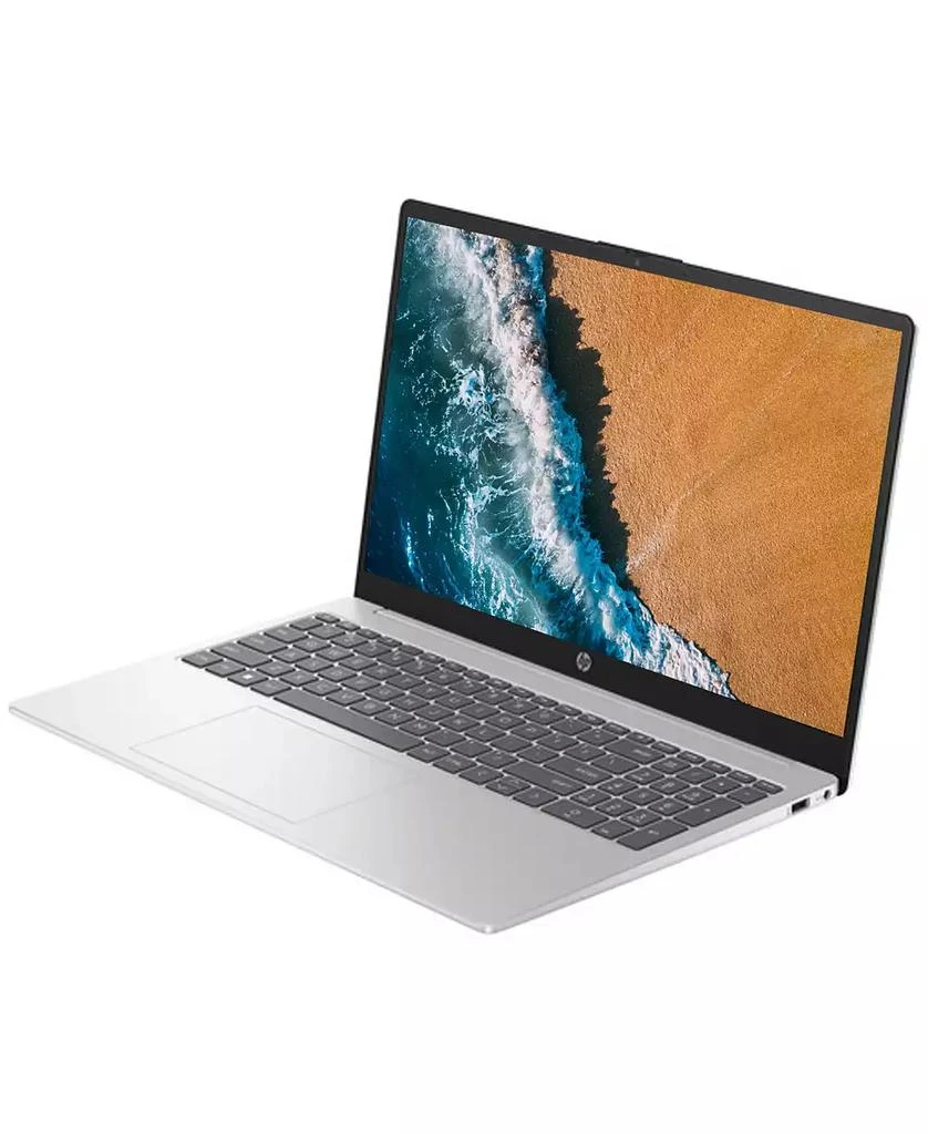 商品HP|Essential 15 Laptop, 15.6" HD Non-touch 60Hz, Intel N200, Intel UHD Graphics, 4GB DDR4 RAM, 128GB eMMC, Wi-Fi 6, Windows 11 Home, Silver,价格¥2463,第2张图片详细描述
