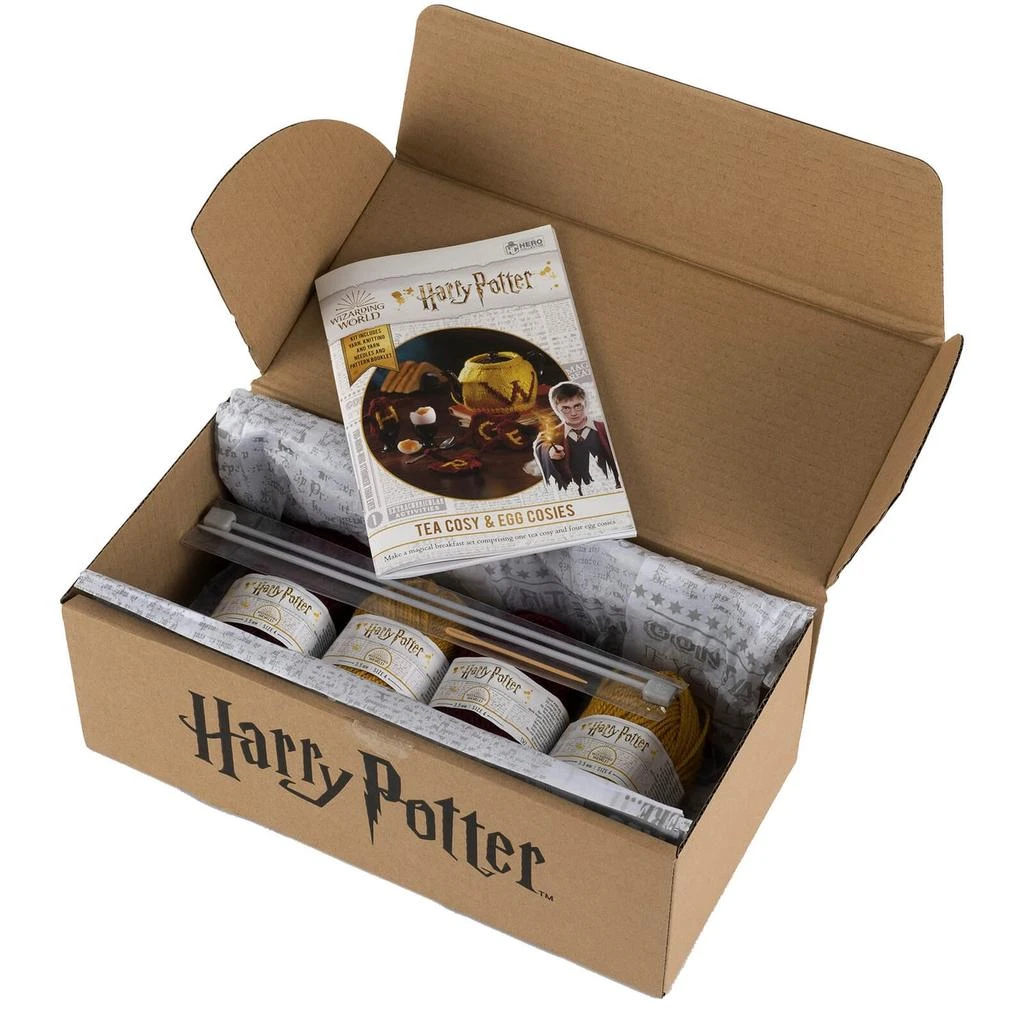 商品Eaglemoss (Hero Collector)|Eaglemoss Weasley Tea & Egg Cosy Knit Kit,价格¥185,第2张图片详细描述