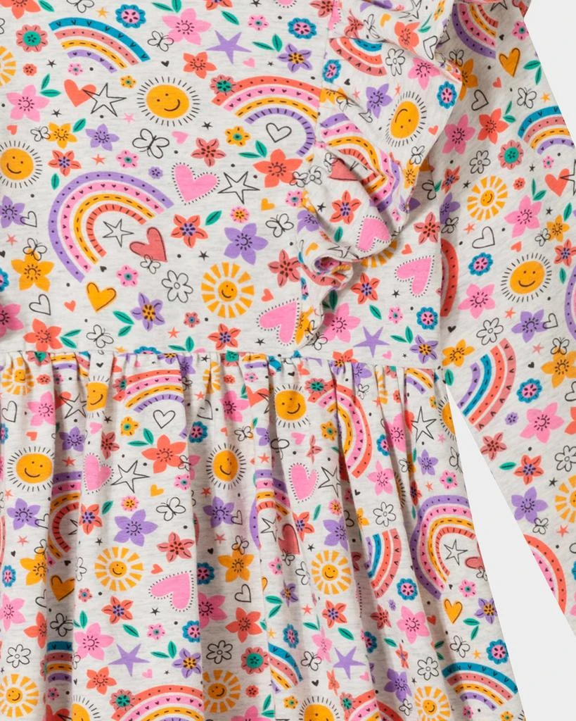 商品Andy & Evan|Girl's Printed Jersey Dress, Size 2T-6X,价格¥433,第5张图片详细描述