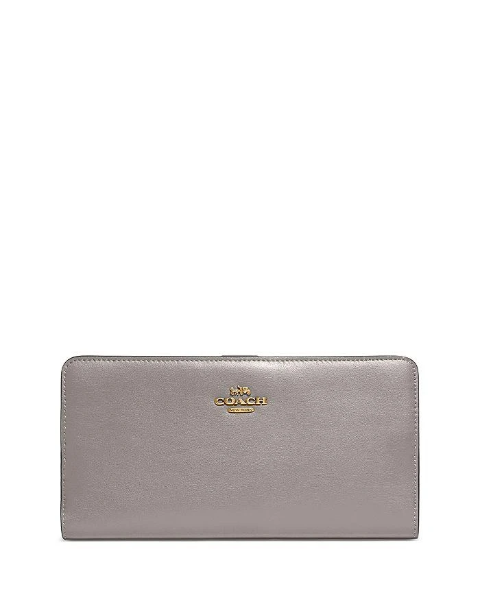 商品Coach|Skinny Continental Leather Wallet,价格¥916,第1张图片