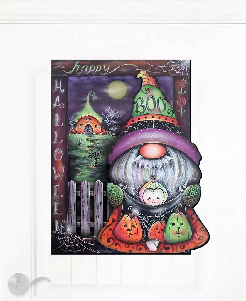 Holiday Door Decor Wooden Wall Decor Boo Gnome J. Mills-Price 商品