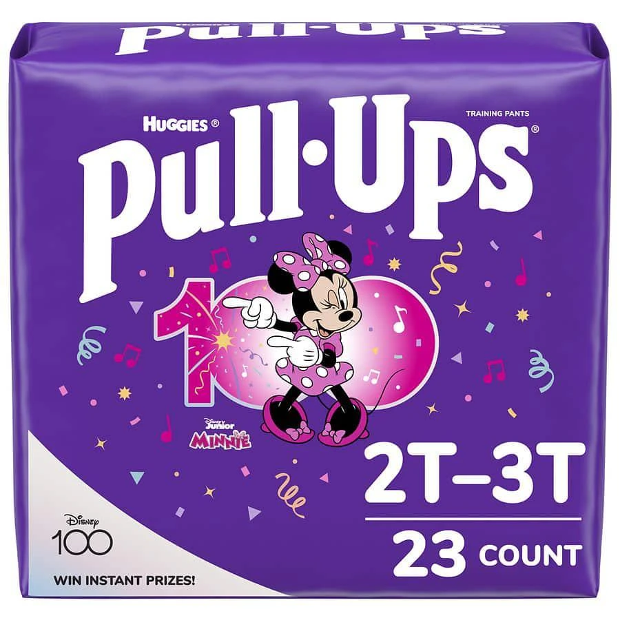 商品Huggies Pull-Ups|Girls' Potty Training Pants 2T-3T Size,价格¥125,第1张图片