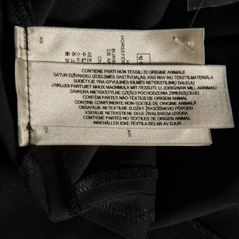 Burberry Black Wool Regular Fit Pants S 商品