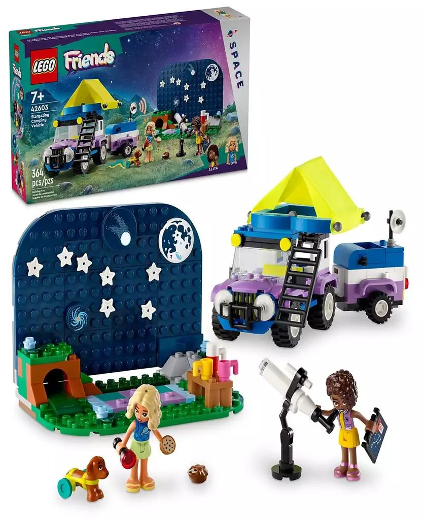 商品LEGO|LEGO Friends Stargazing Camping Vehicle 42603 Building Set, 364 Pieces,价格¥189,第1张图片
