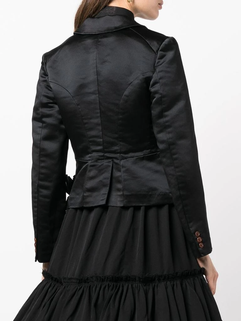 商品Comme des Garcons|COMME DES GARCONS COMME DES GARCONS WOMEN RUFFLE JACKET,价格¥3376,第3张图片详细描述