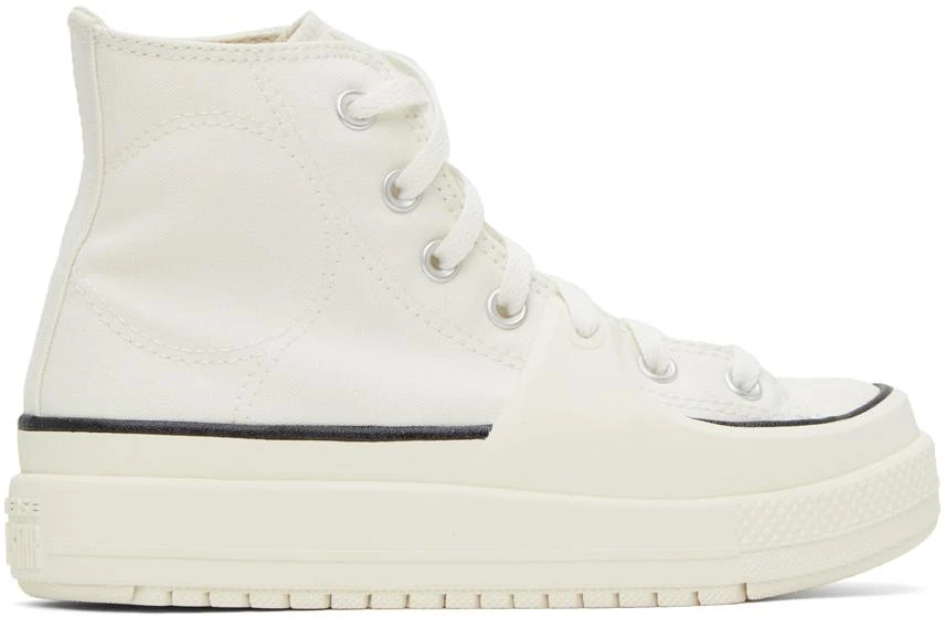商品Converse|灰白色 All Star Construct 高帮运动鞋,价格¥862,第1张图片