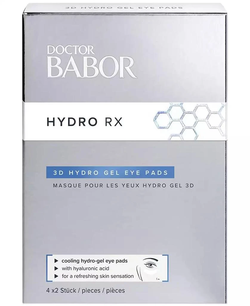 商品BABOR|Hydro Rx 3D Hydro Gel Eye Pads, 4-Pk.,价格¥262,第2张图片详细描述