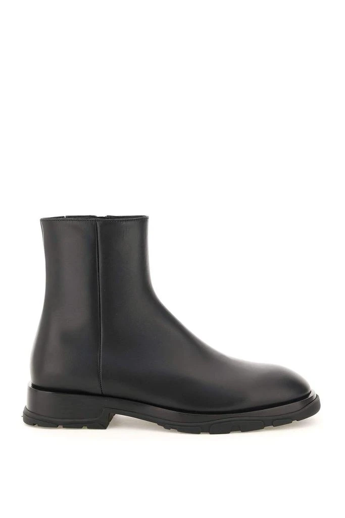 商品Alexander McQueen|Alexander mcqueen slim tread ankle boots,价格¥4092,第1张图片