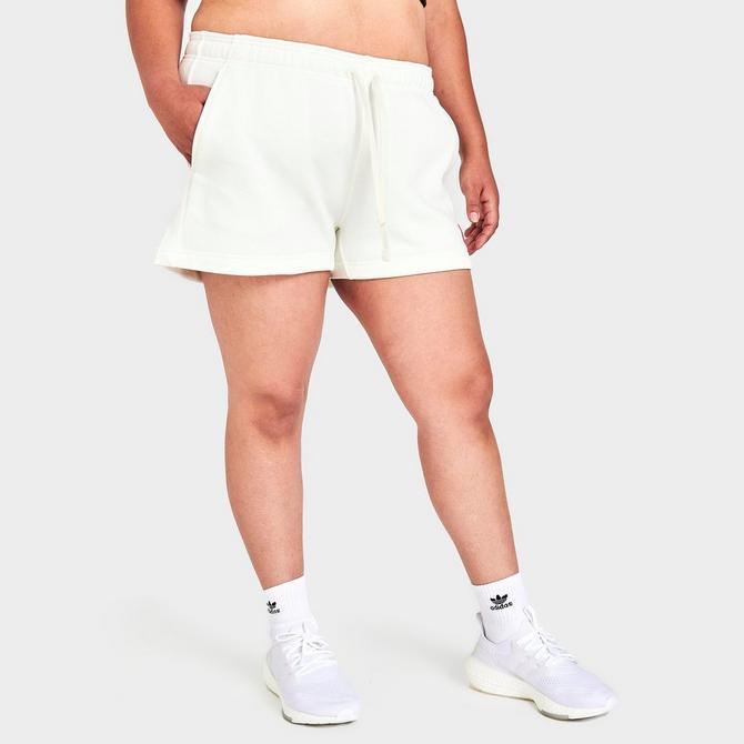 商品Adidas|Women's adidas New Sportswear Logo Fleece Shorts (Plus Size),价格¥296,第5张图片详细描述