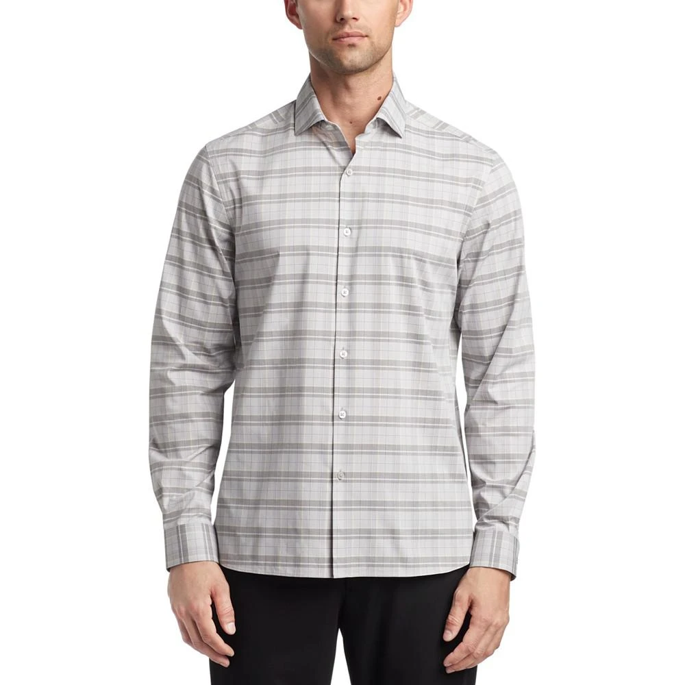 商品Van Heusen|Men's Even Temperature Never Tuck Slim Fit Dress Shirt,价格¥207,第3张图片详细描述