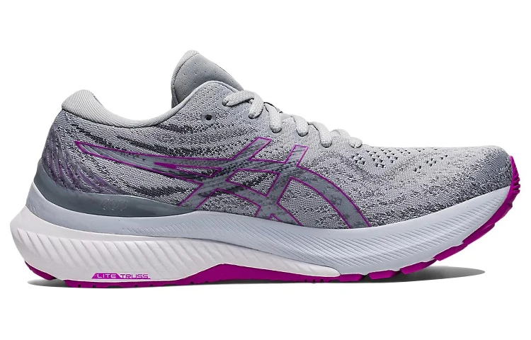 商品[国内直发] Asics|GEL-KAYANO 29 舒适防滑耐磨透气 低帮跑步鞋 女款 薄雾灰紫 D宽,价格¥1009,第3张图片详细描述