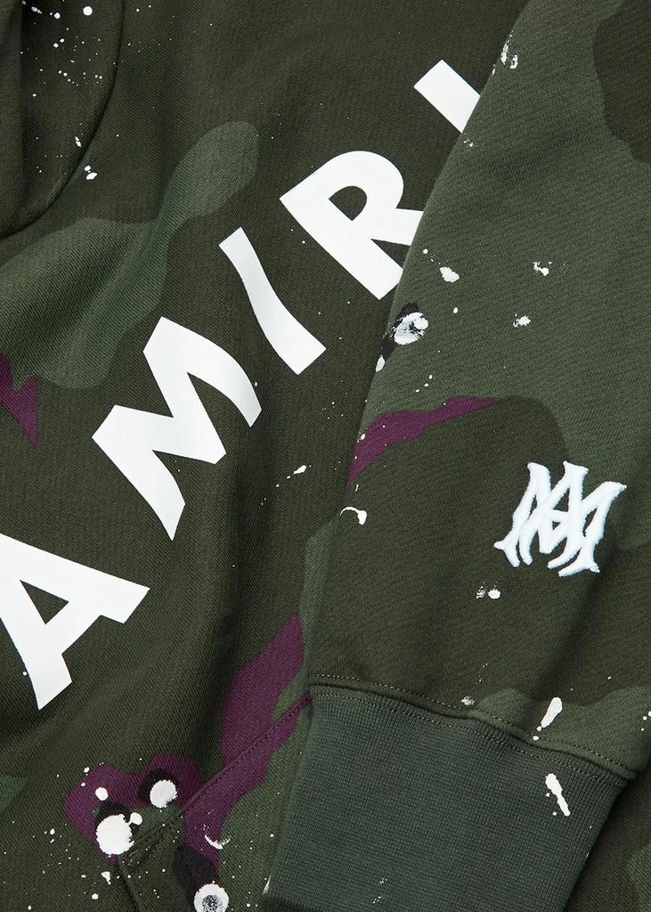 商品AMIRI|Army logo hooded cotton sweatshirt,价格¥3971,第5张图片详细描述