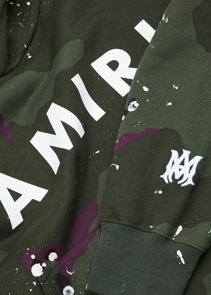 商品AMIRI|Army logo hooded cotton sweatshirt,价格¥6201,第7张图片详细描述