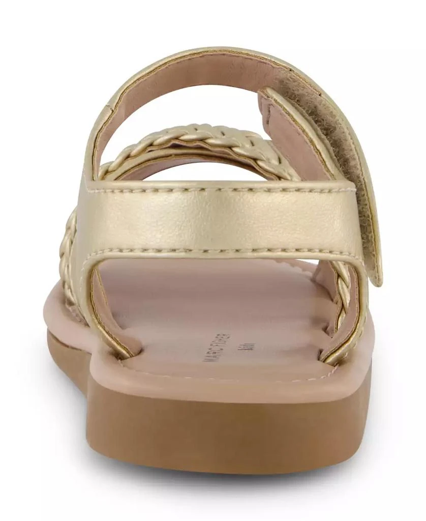 商品Marc Fisher|Toddler Girls Open Toe Criss Cross Sandals,价格¥120,第3张图片详细描述