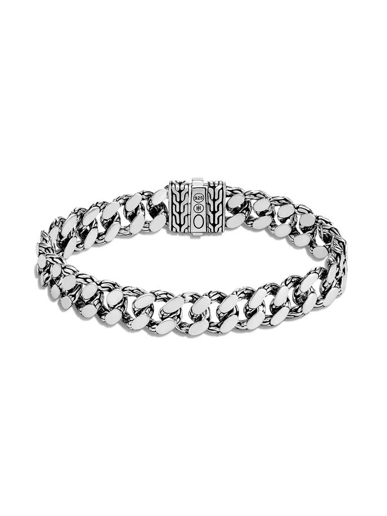 商品John Hardy|Chain Collection Sterling Silver Engraved Bracelet,价格¥6712,第2张图片详细描述