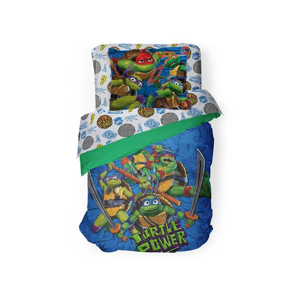商品TEENAGE MUTANT NINJA TURTLES|Teenage Mutant Ninja Turtle Movie Collection Mutant Mayhem 7-Pc. Comforter Set,价格¥971,第5张图片详细描述