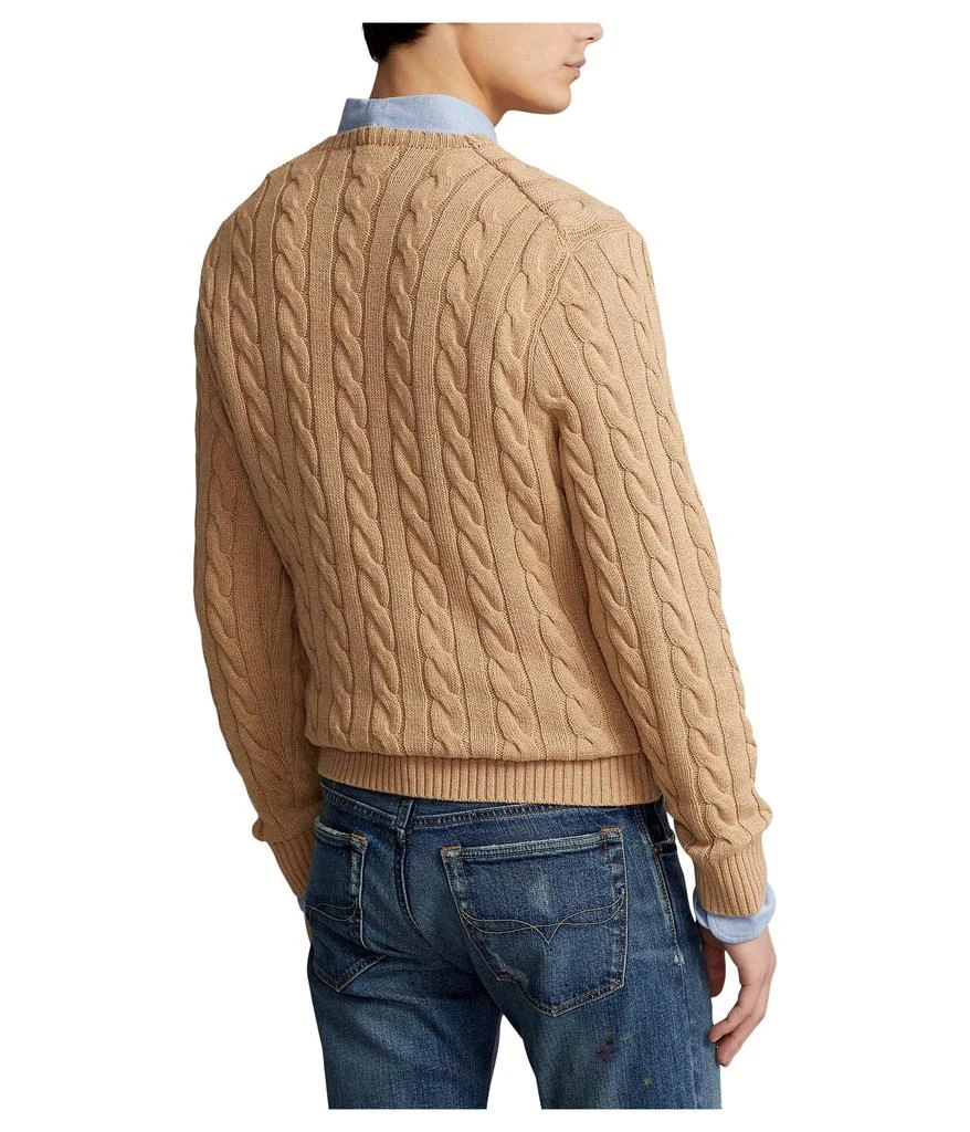 商品Ralph Lauren|Cable-Knit Cotton Sweater,价格¥895,第2张图片详细描述