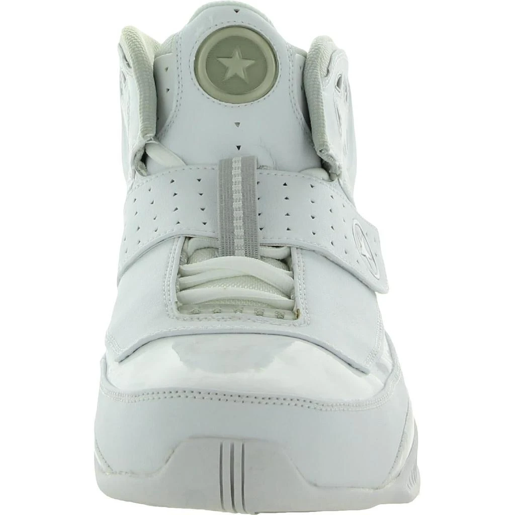 商品Converse|Converse Mens 099 Mid Faux Leather Sport Athletic and Training Shoes,价格¥177,第2张图片详细描述