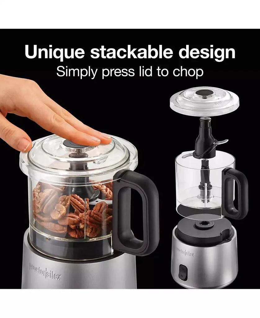 商品Proctor Silex|3.5 Cup Food Chopper - 72870,价格¥266,第3张图片详细描述