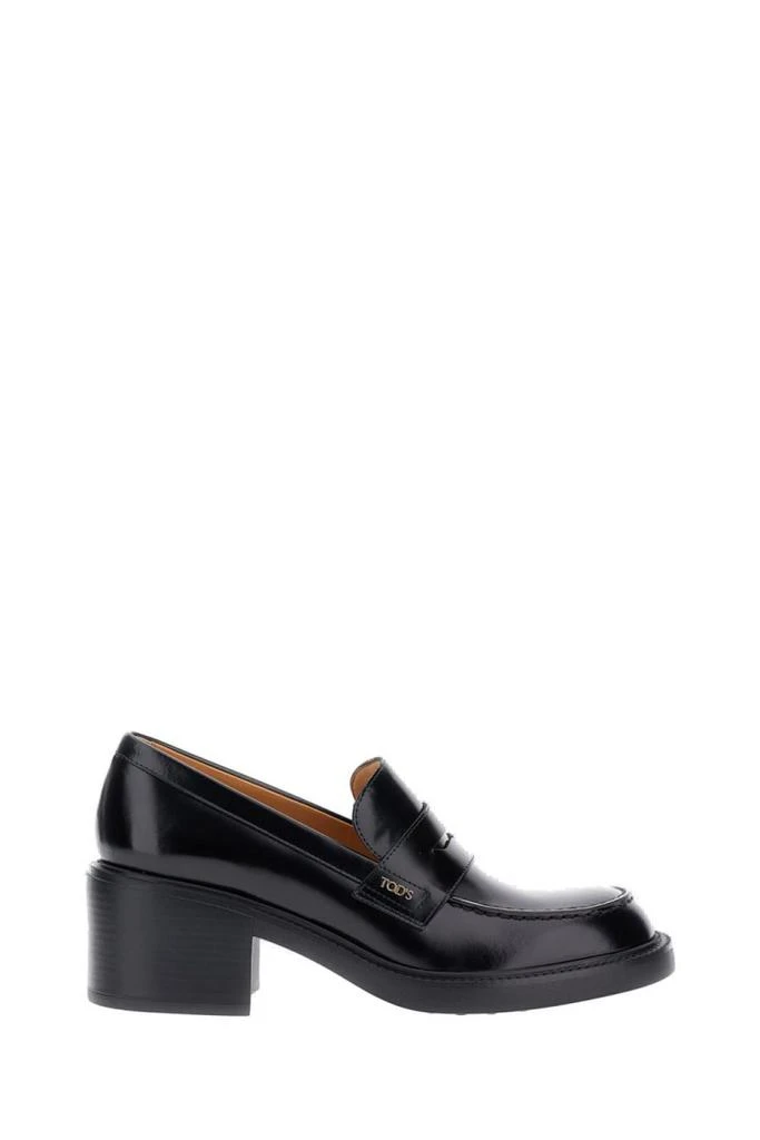 商品Tod's|Leather Moccasin With Polished Finish,价格¥4195,第1张图片