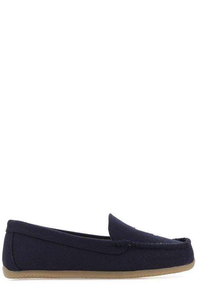 商品Ralph Lauren|Polo Ralph Lauren Logo Embroidered Slip-On Loafers,价格¥383,第1张图片