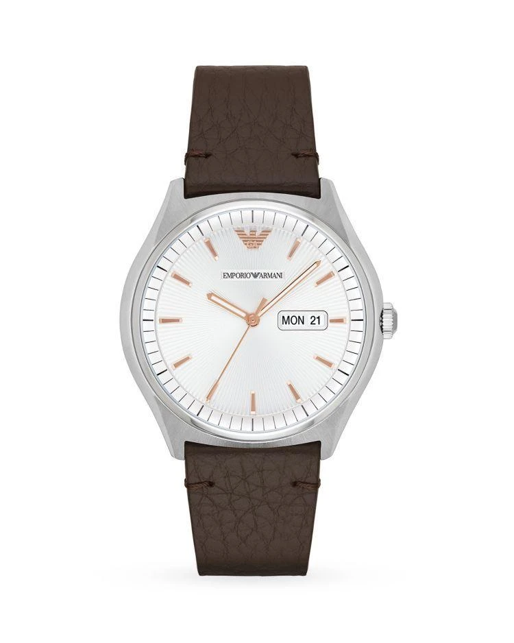 商品Emporio Armani|Zeta Watch, 43mm,价格¥1085,第1张图片
