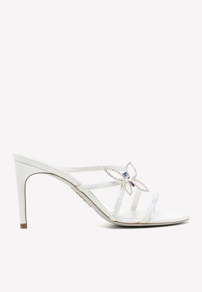 商品Rene Caovilla|80 Butterfly Applique Sandals,价格¥6179,第1张图片