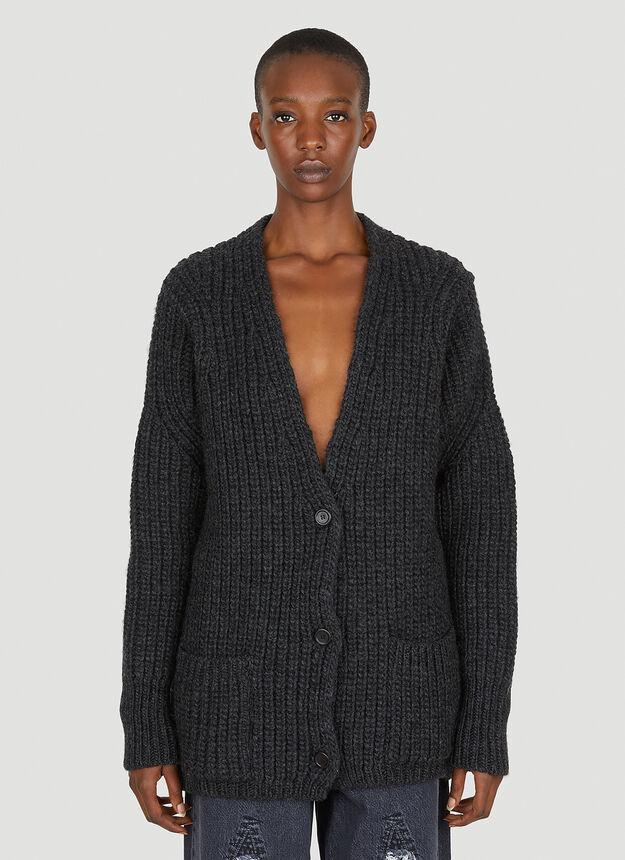 Wave Cardigan in Grey商品第1张图片规格展示