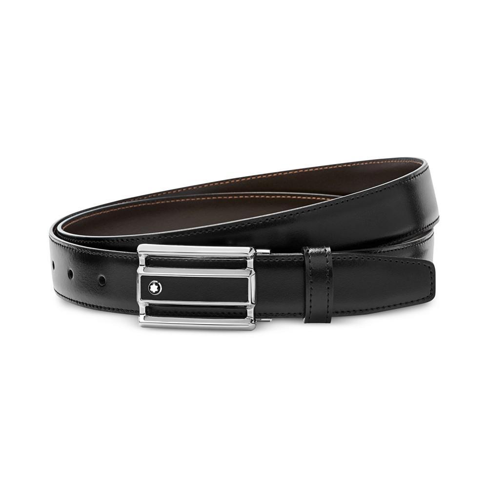 商品MontBlanc|Men's Reversible Leather Belt,价格¥2503,第1张图片