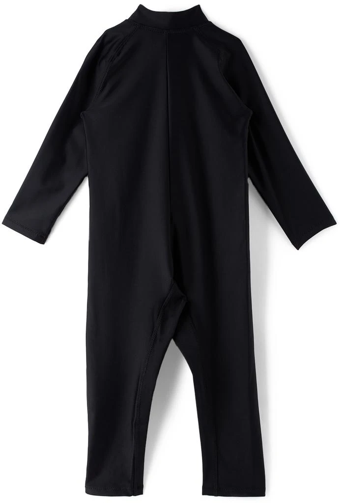 商品Mini Rodini|Kids Black Elephant One-Piece Swimsuit,价格¥196,第2张图片详细描述